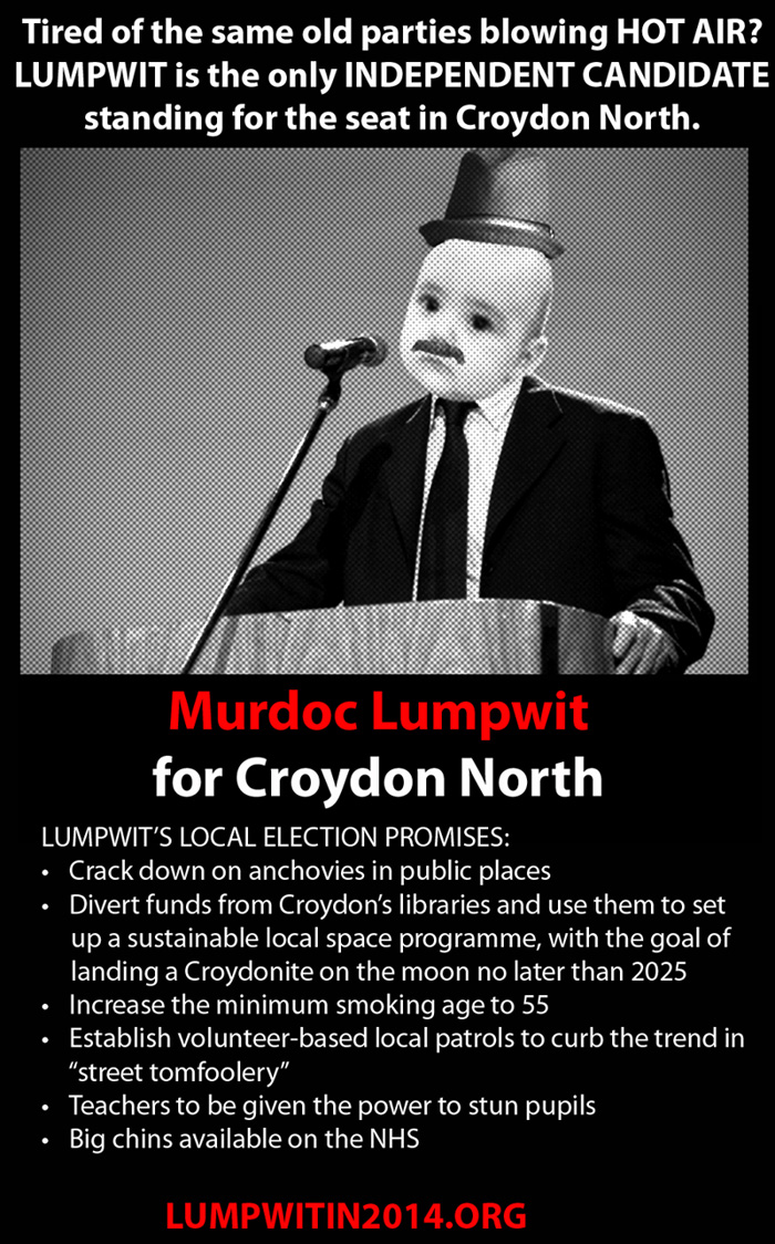 Vote Lumpwit in 2014